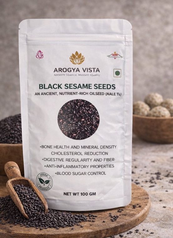 🌿 Arogya Vista Black Sesame Seeds