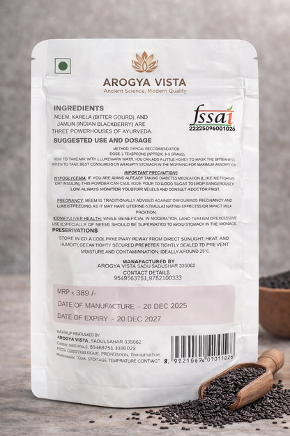 🌿 Arogya Vista Black Sesame Seeds