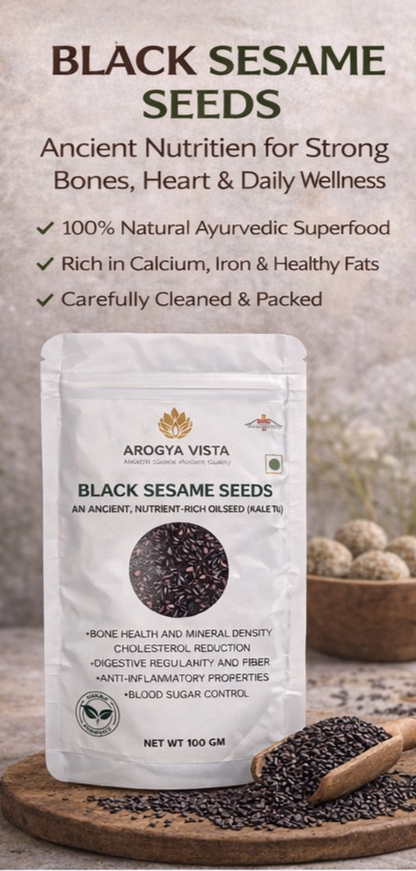 🌿 Arogya Vista Black Sesame Seeds