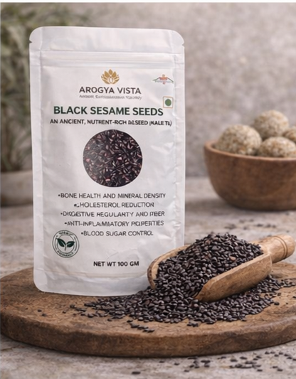 🌿 Arogya Vista Black Sesame Seeds